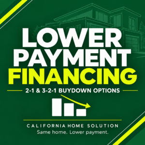lower payment financing by California Home Sokution